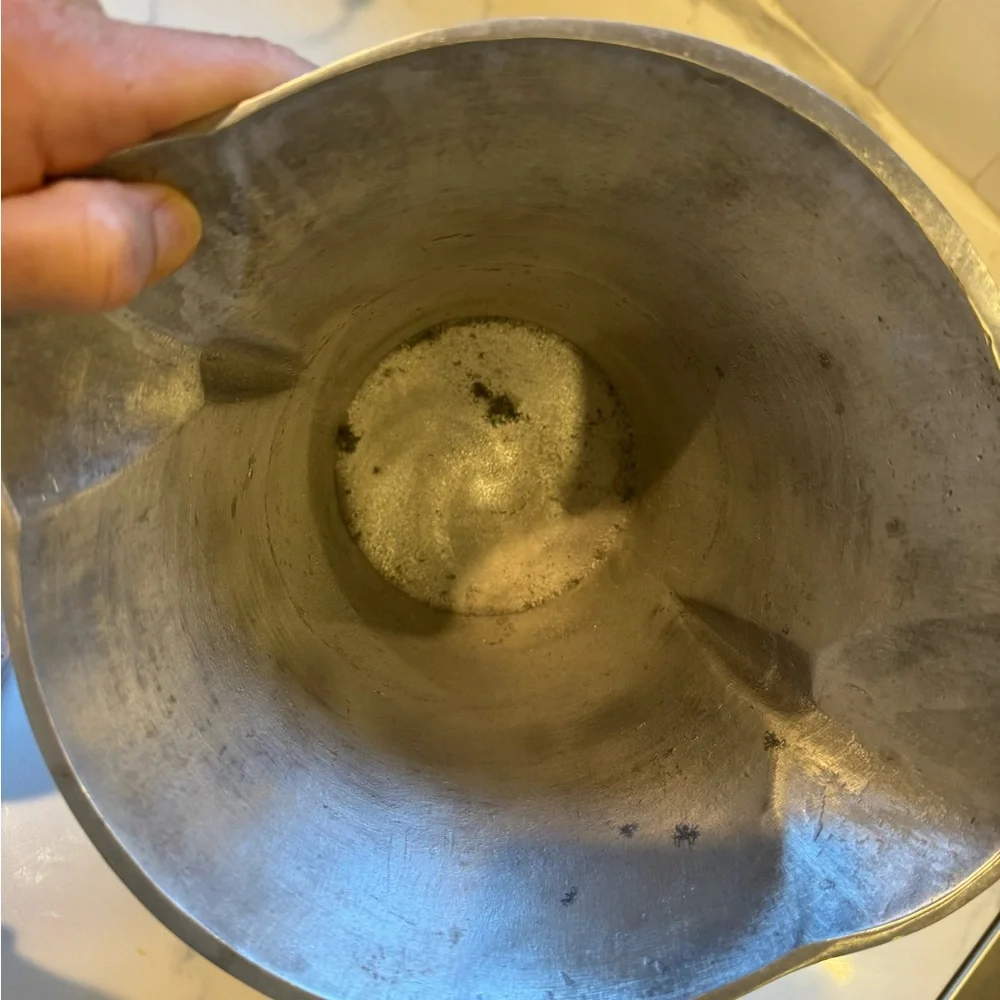 Midcentury Vintage Pewter Grapevine Ice Bucket or Wine Cooler